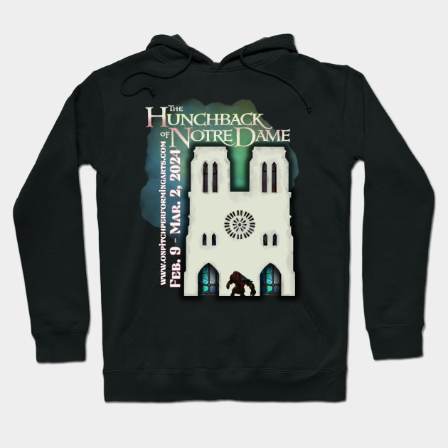 OPPA! Hunchback Merch Hoodie by On Pitch Performing Arts